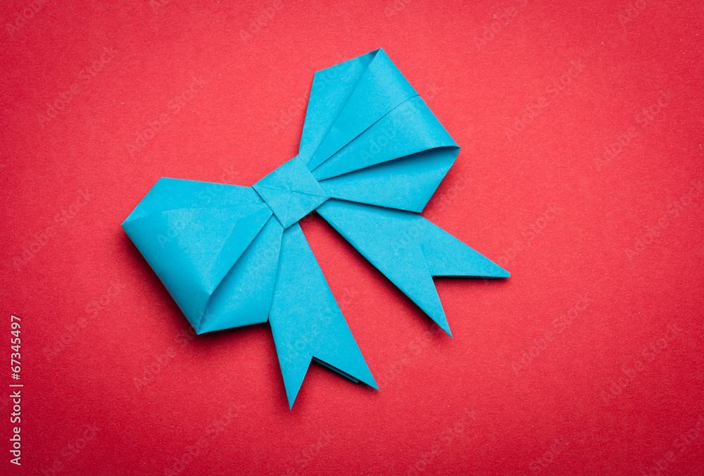 origami papaer bow