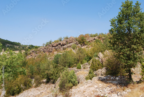 Santuario di Orfeo-Santuario tracio vicino Tatul,Bulgaria