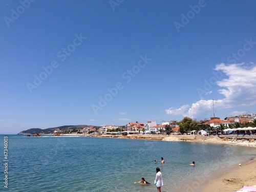 beach limenaria thassos photo