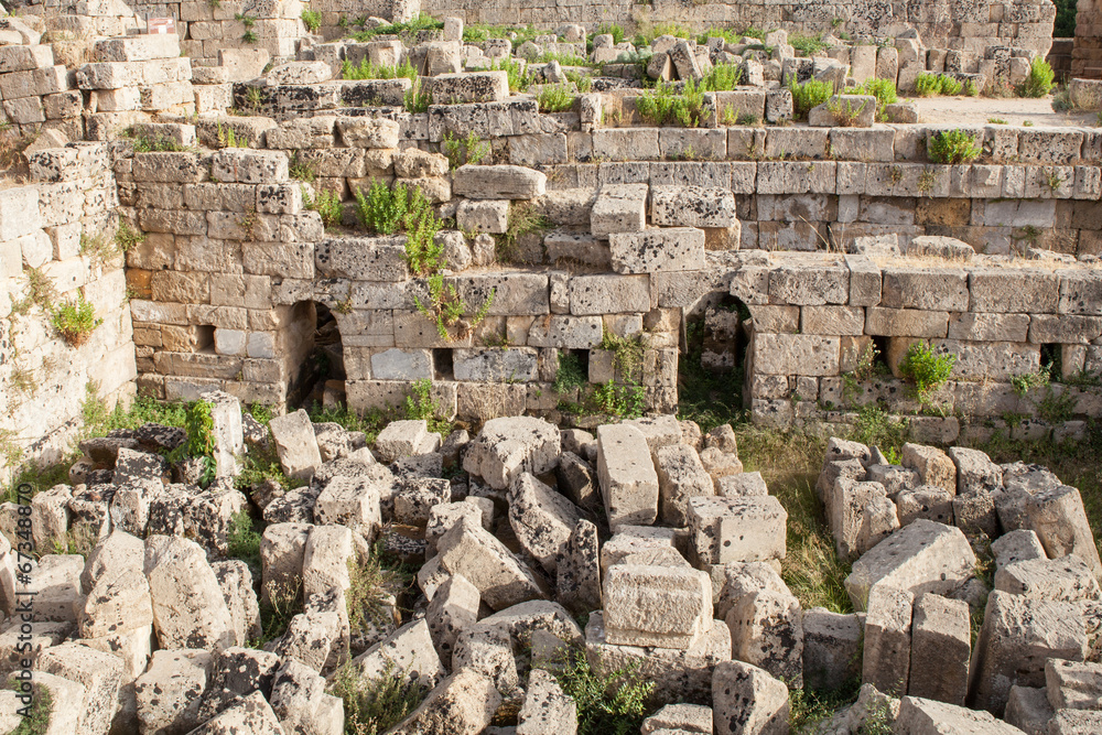ruins of the temple of Selinunte