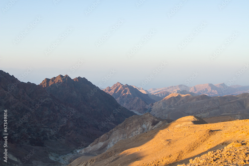 Sunrise over Red sea Sunrise over Red sea