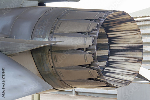 Εκτύπωση καμβά nozzle exhaust .