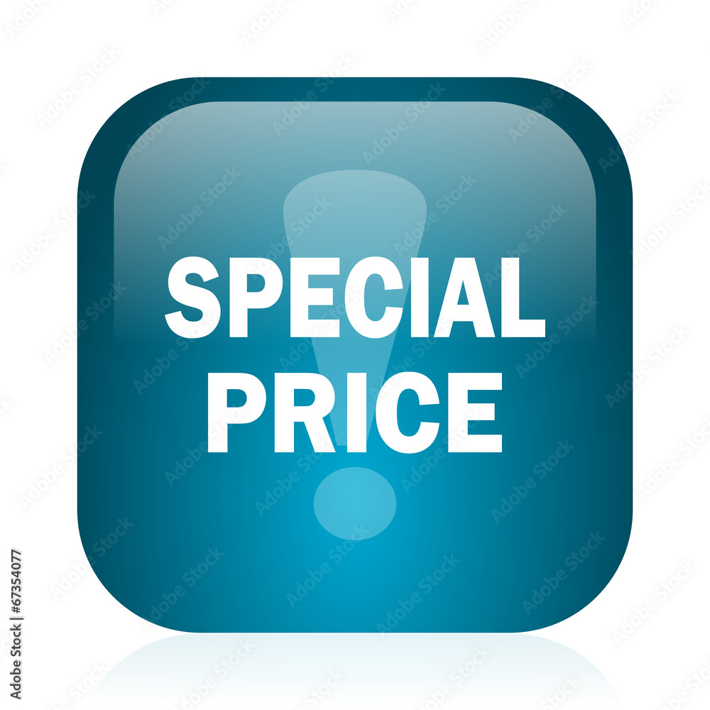 special price blue glossy internet icon special price blue glossy internet icon