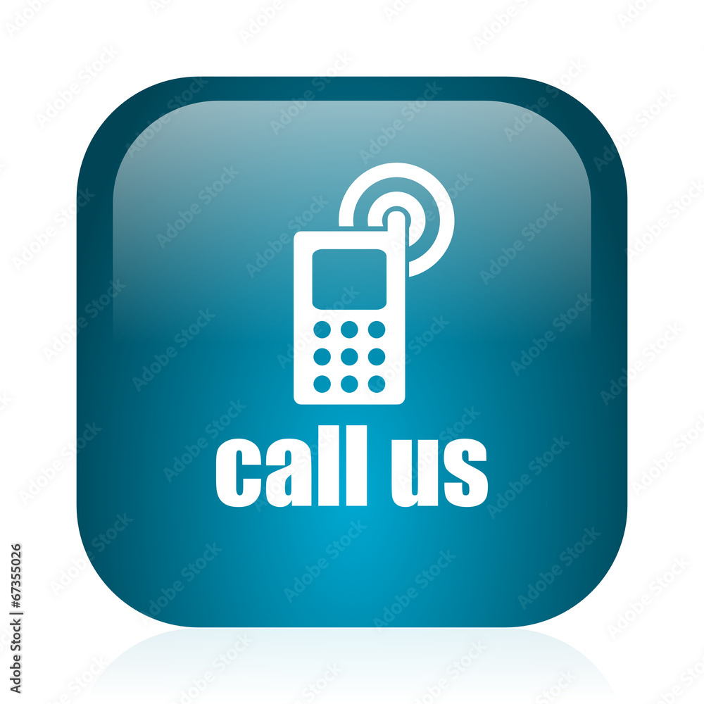 call us blue glossy internet icon call us blue glossy internet icon