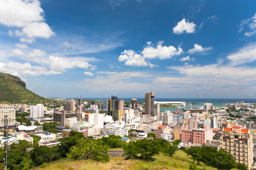 Bild auf Leinwand Port Louis - Hauptstadt Mauritius
