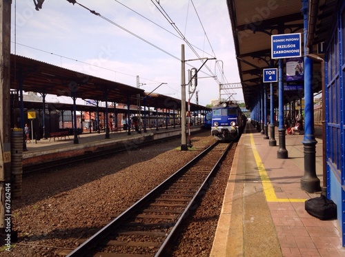 Railway station in Szczecin