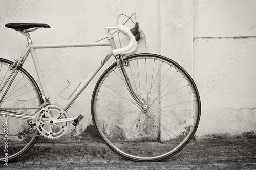 Vintage road bicycle