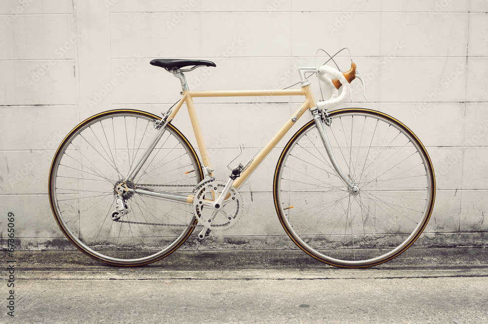 Vintage road bicycle