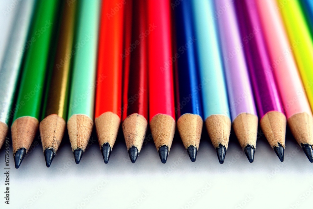 Sharpened Colorful Pencils Sharpened Colorful Pencils