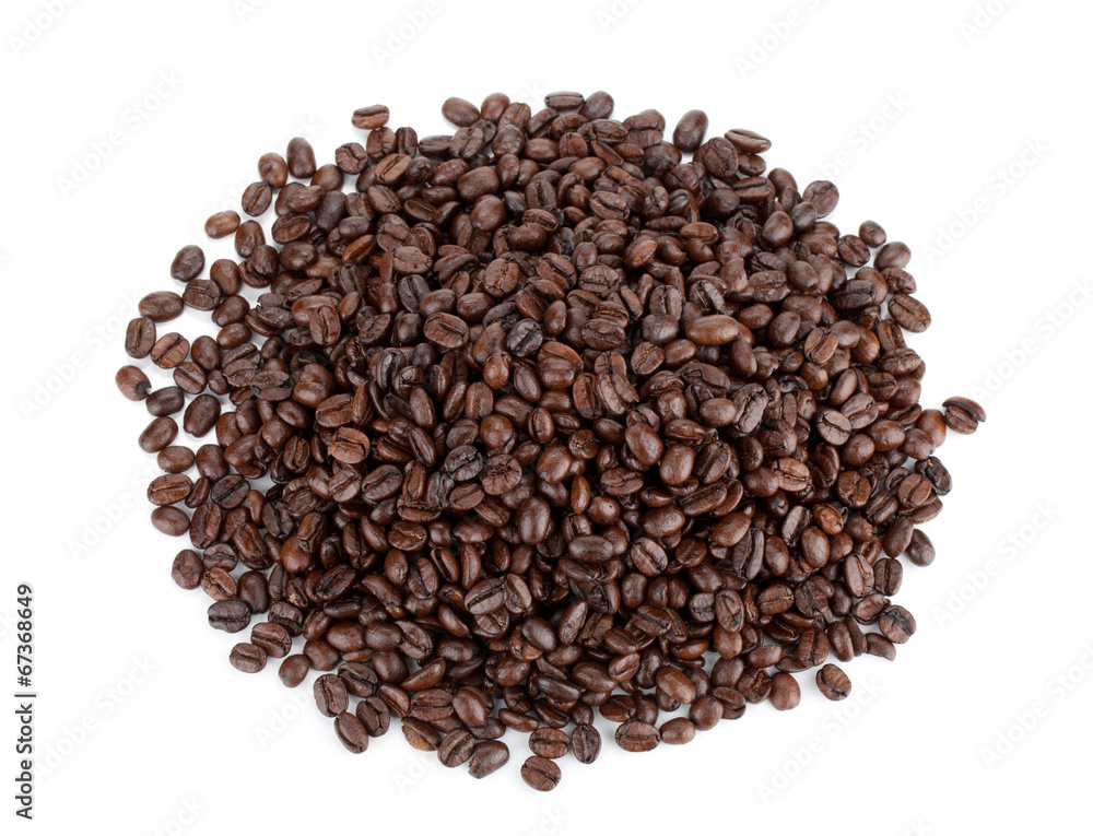 Heap of coffee beans Heap of coffee beans