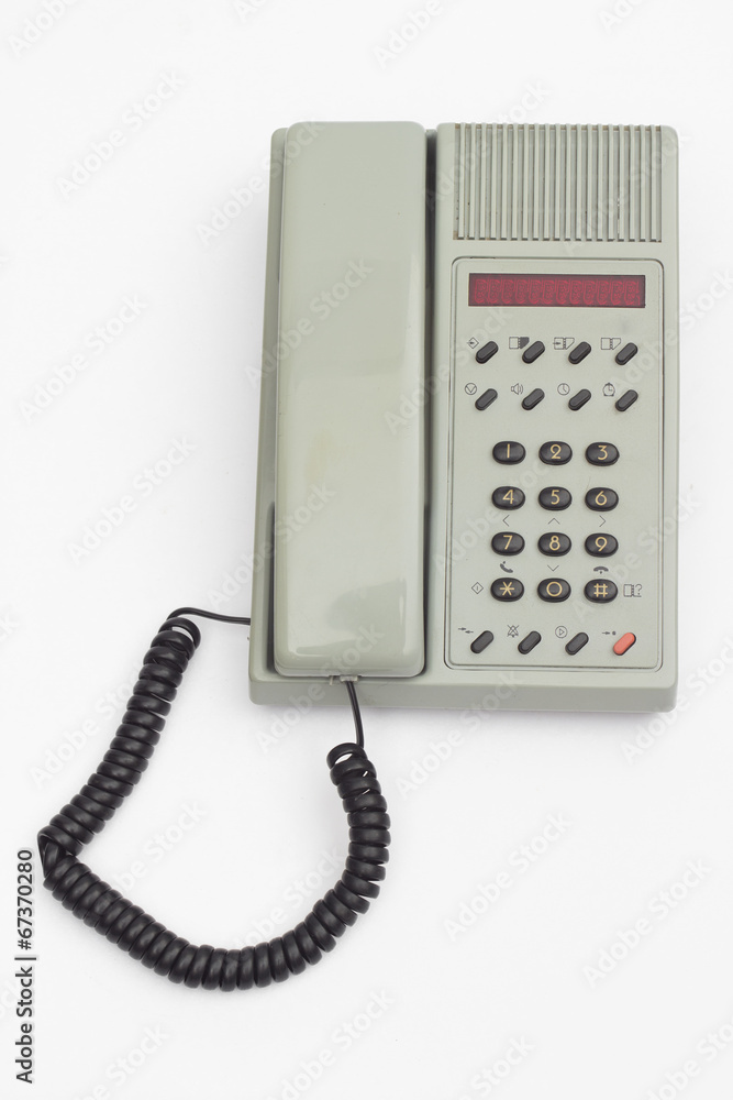 phone on the white background phone on the white background