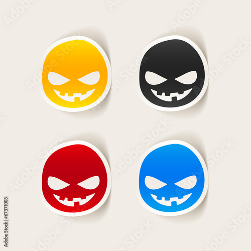 realistic design element: monster