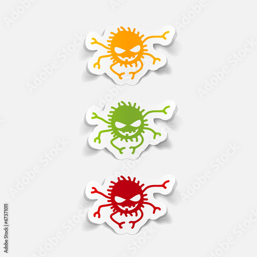 realistic design element: spider