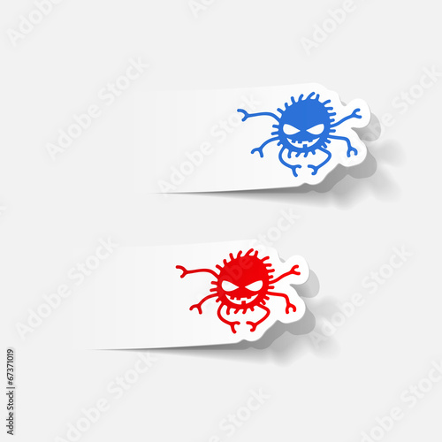 realistic design element: spider