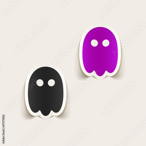 realistic design element: ghost