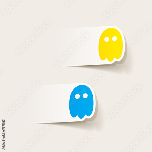 realistic design element: ghost