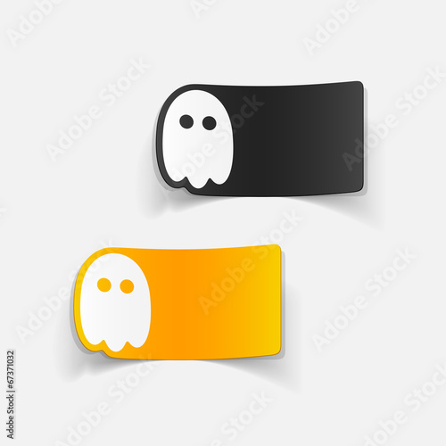 realistic design element: ghost
