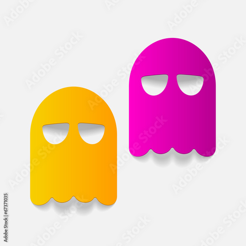 realistic design element: ghost
