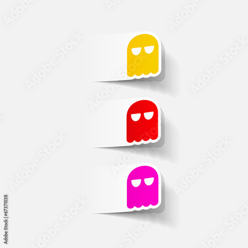 realistic design element: ghost