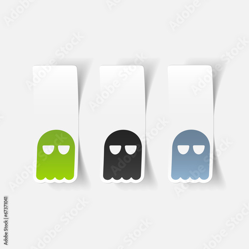 realistic design element: ghost