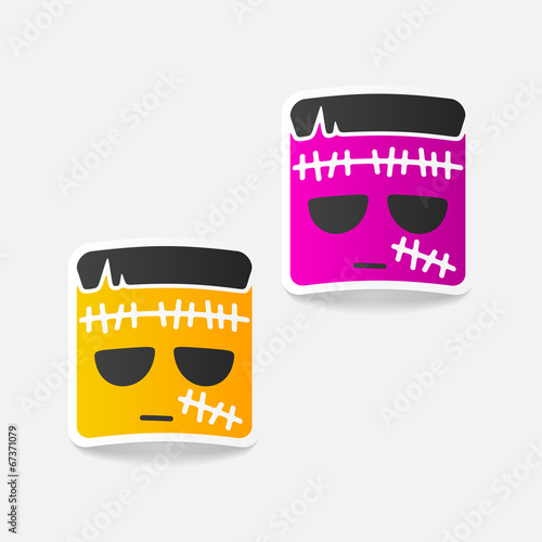 realistic design element: zombie