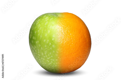 Orange apple