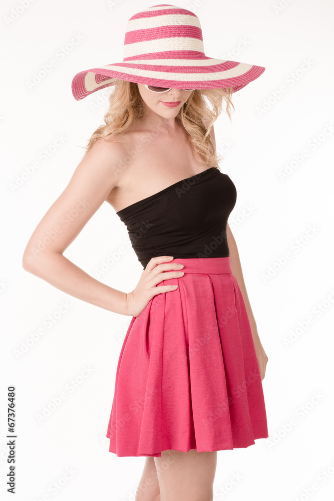 Portrait of beautiful blonde woman Portrait of beautiful blonde woman