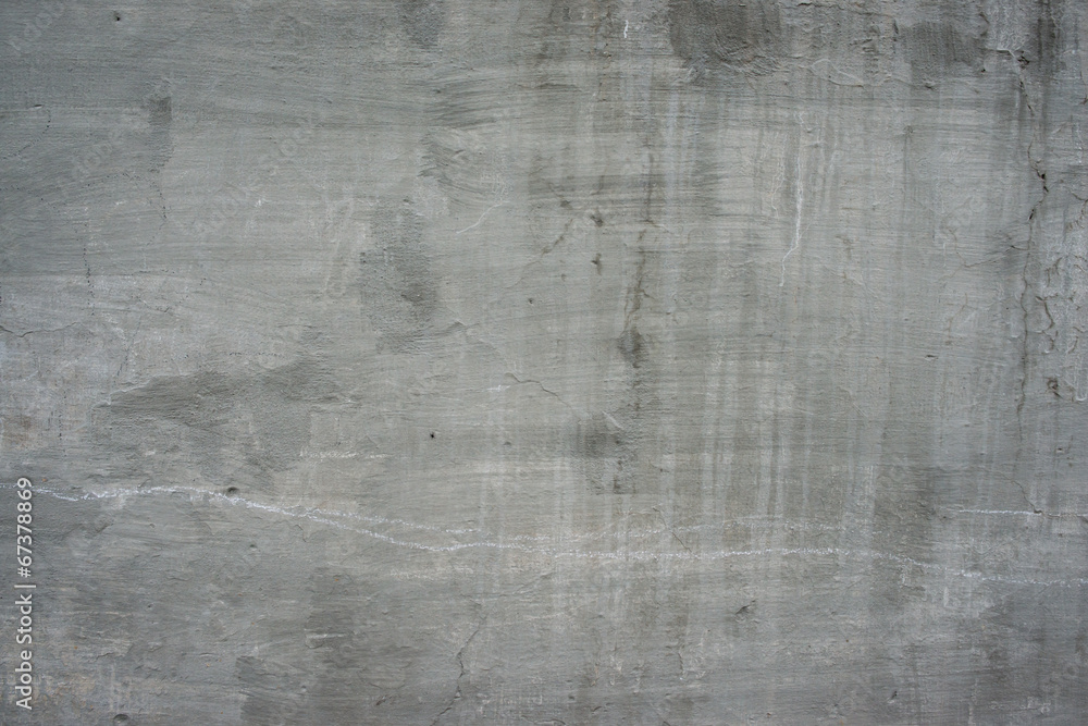 Cracked old gray cement concrete stone wall vintage dirty
