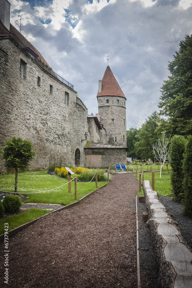 the Ancient tower in Tallin city, Estonia - Kiek in de Kok the Ancient tower in Tallin city, Estonia - Kiek in de Kok