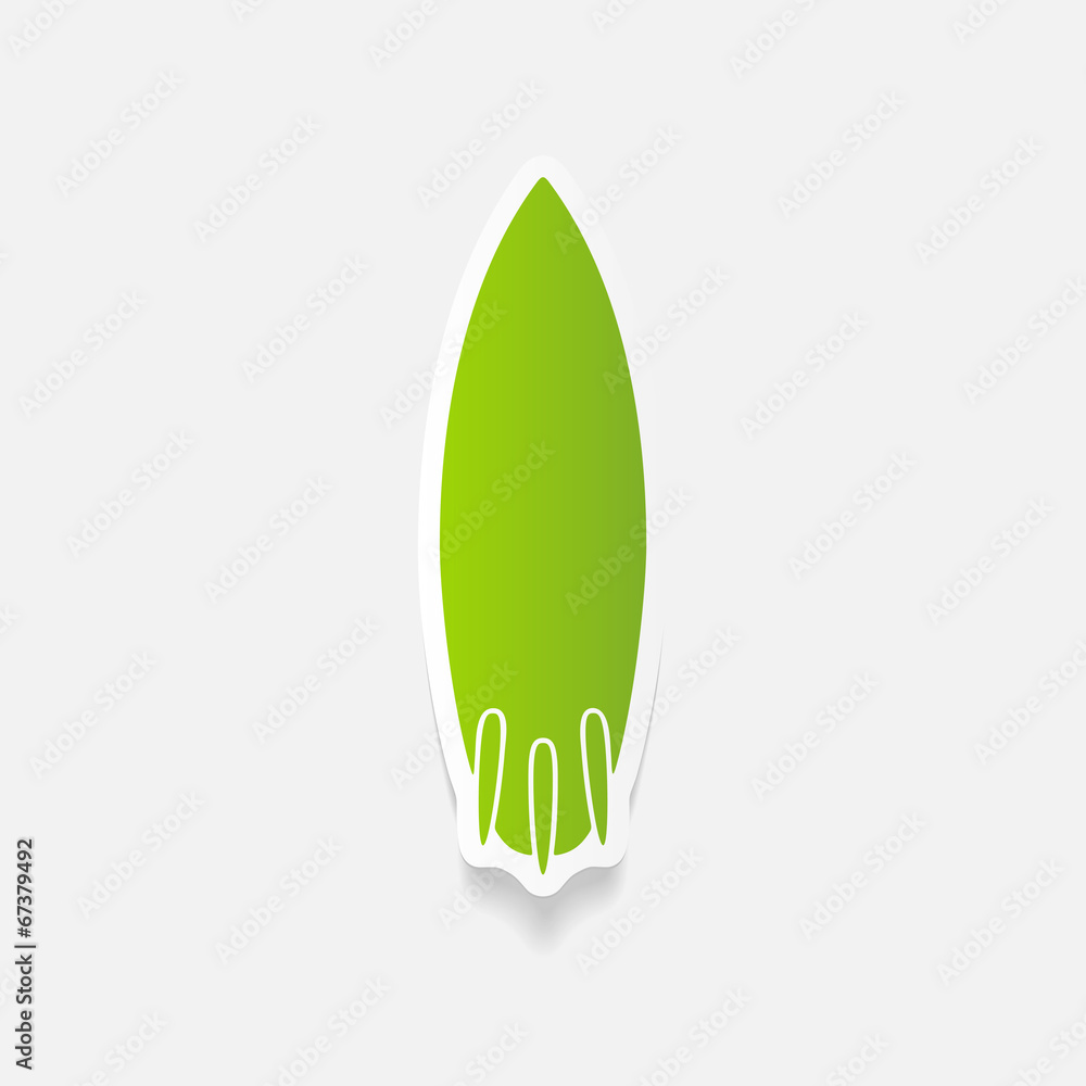 realistic design element: surfing realistic design element: surfing
