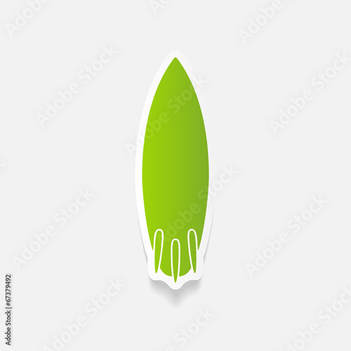 realistic design element: surfing