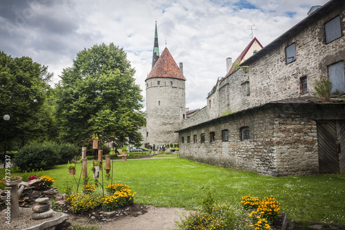 the Ancient tower in Tallin city, Estonia - Kiek in de Kok photo