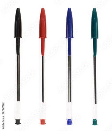 Set of ballpoint pens