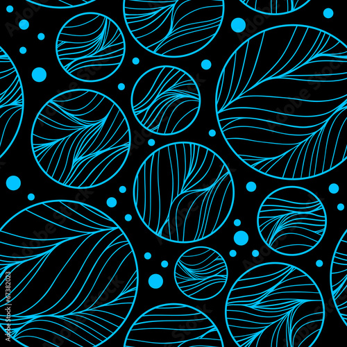 abstract sircles seamless pattern