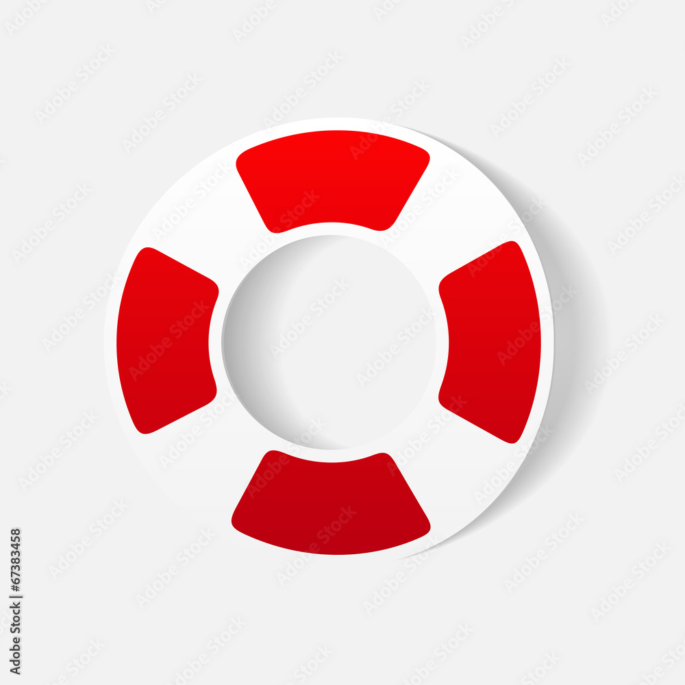 realistic design element: lifebuoy realistic design element: lifebuoy
