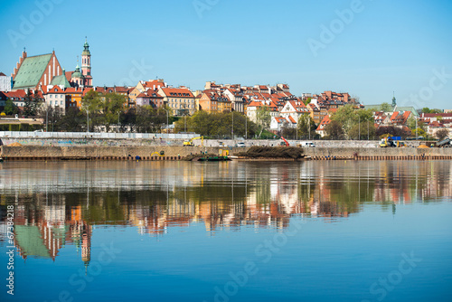 Old Town by the river Vistula