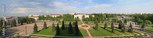 Panoramic view of Molodechno
