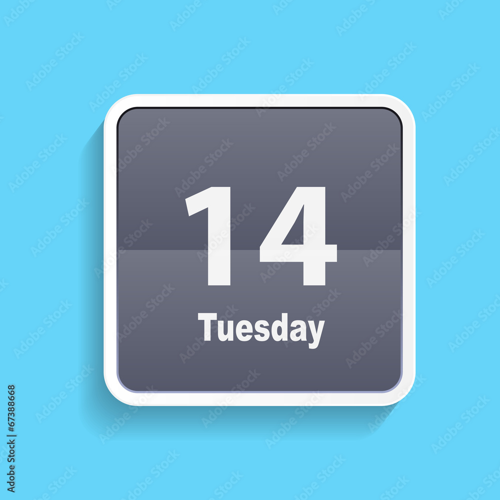 Flat Calendar Icon Vector Illustration Flat Calendar Icon Vector Illustration
