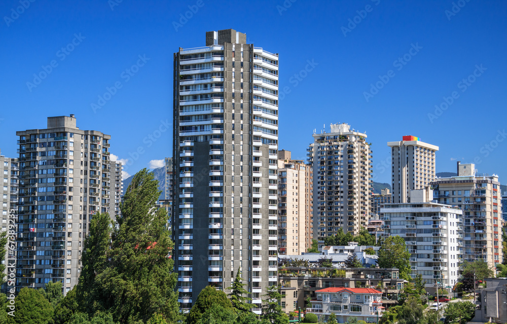 Fototapeta premium Apartment Buildings