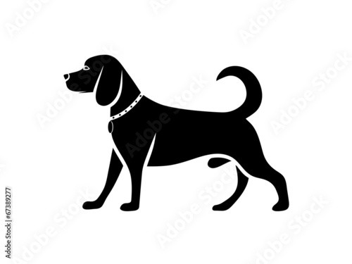 dogs silhouette