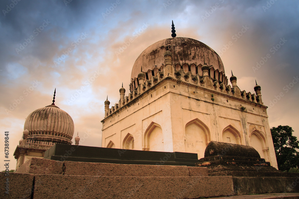 Historic Qutb Shahi tombs