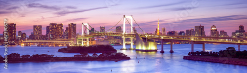 Rainbow Bridge in Tokyo