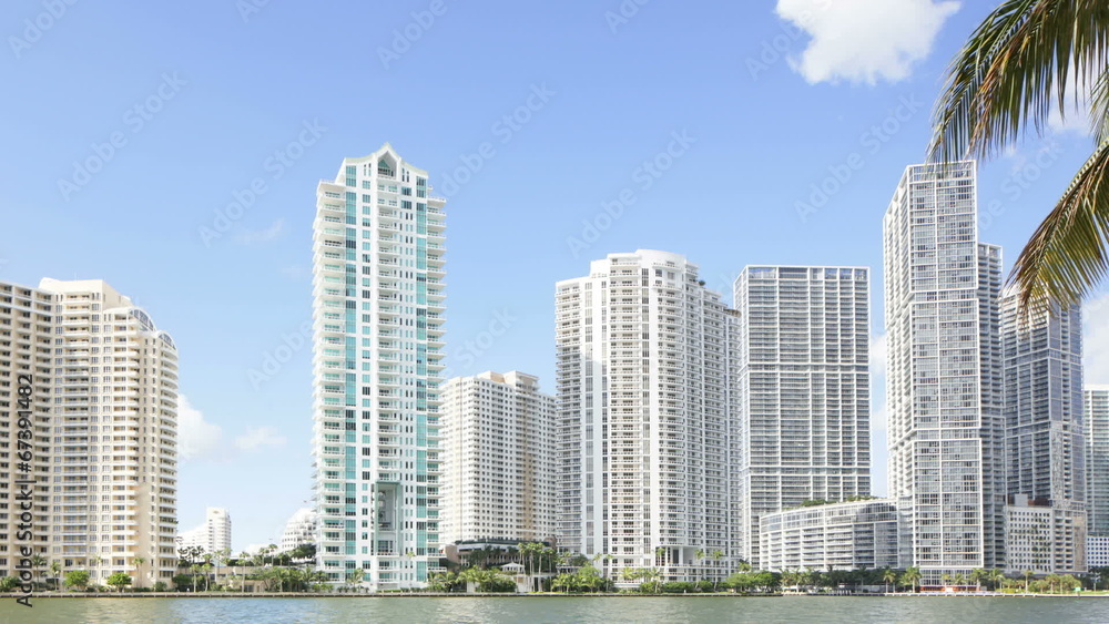 Timelapse Brickell Key Miami FL Timelapse Brickell Key Miami FL