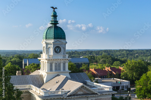 Konstfotografi Downtown Courthouse