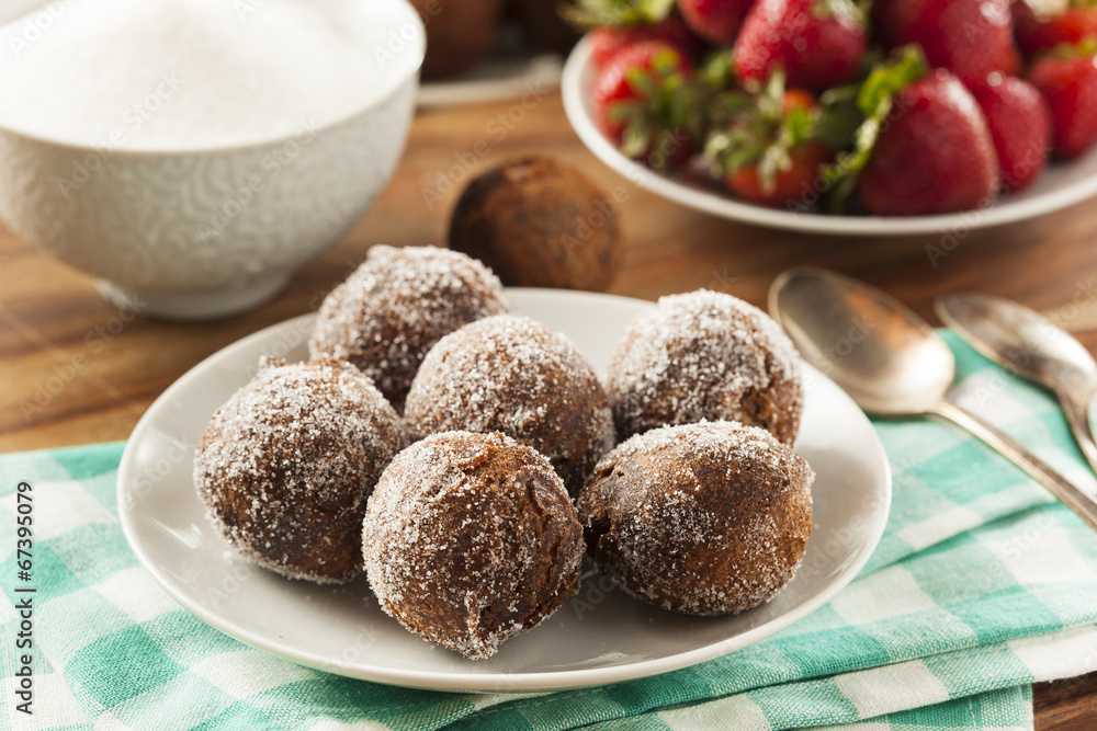 Homemade Chocolate Donut Holes Homemade Chocolate Donut Holes