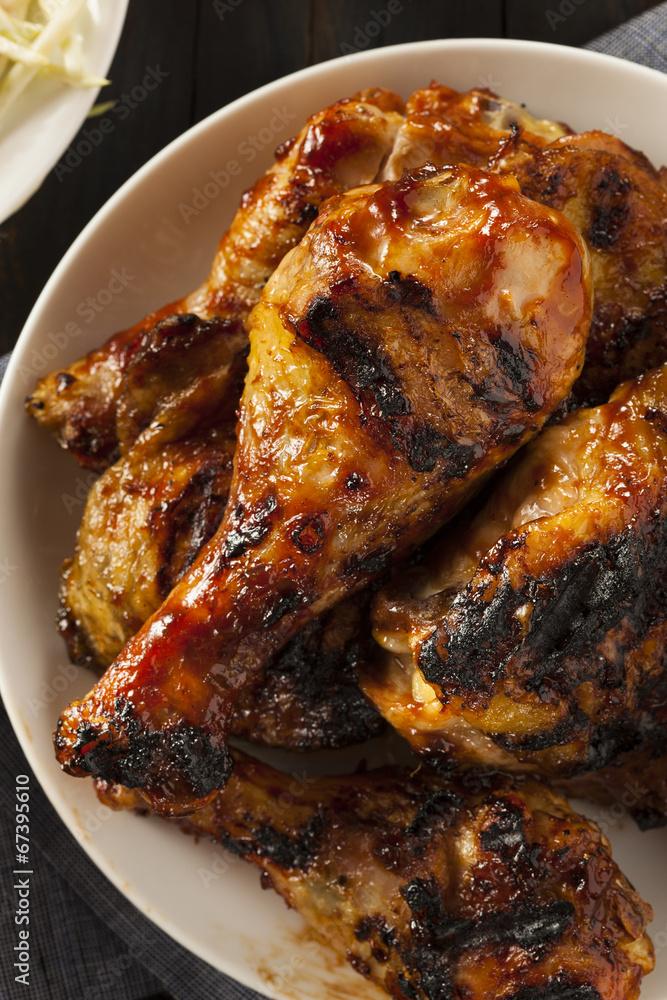 Homemade Grilled Barbecue Chicken Homemade Grilled Barbecue Chicken