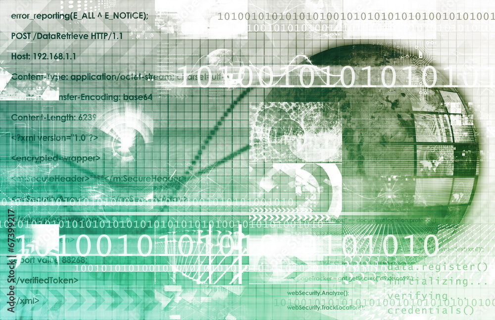 Fototapeta premium Technology Services
