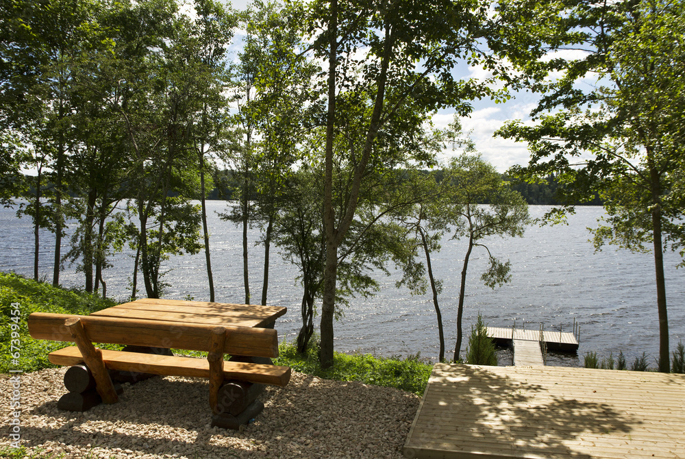 Obraz premium Leisuse place.