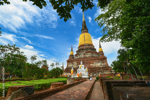 Pagoda of Wat Yai Chaimongkol, Thailand