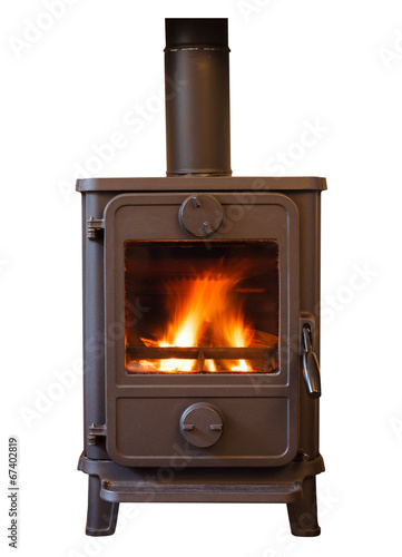 Obraz na plátně Wood burner